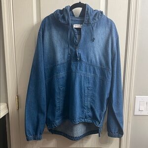 Denim Hoodie by Swank A Posh